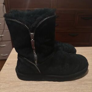 Women’s black UGG boots